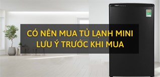 Có nên mua tủ lạnh mini, những điều cần lưu ý trước khi mua