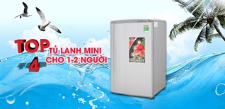 Top 3 tủ lạnh mini đáng mua cho gia đình nhỏ, người độc thân, ở trọ