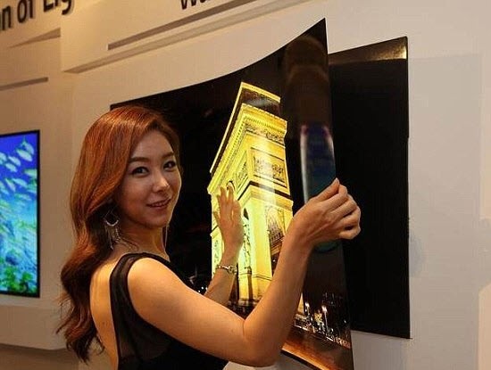 TV mỏng như giấy của LG TV mỏng như giấy của LG