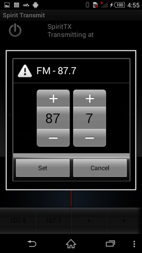 Tính năng phát sóng cũng có trên một số smartphone Sony Tính năng phát sóng cũng có trên một số smartphone Sony