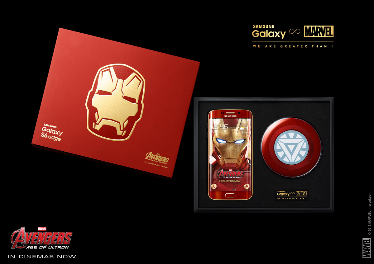 Galaxy S6 Edge Iron Man Limited Edition trình làng