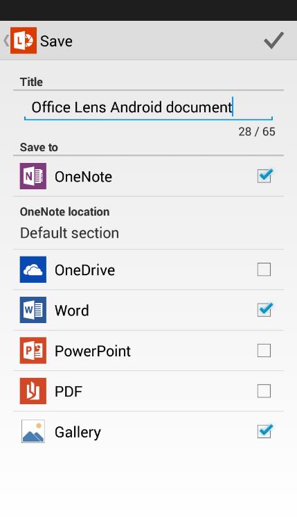 Microsoft Office Lens chính thức có mặt trên Android