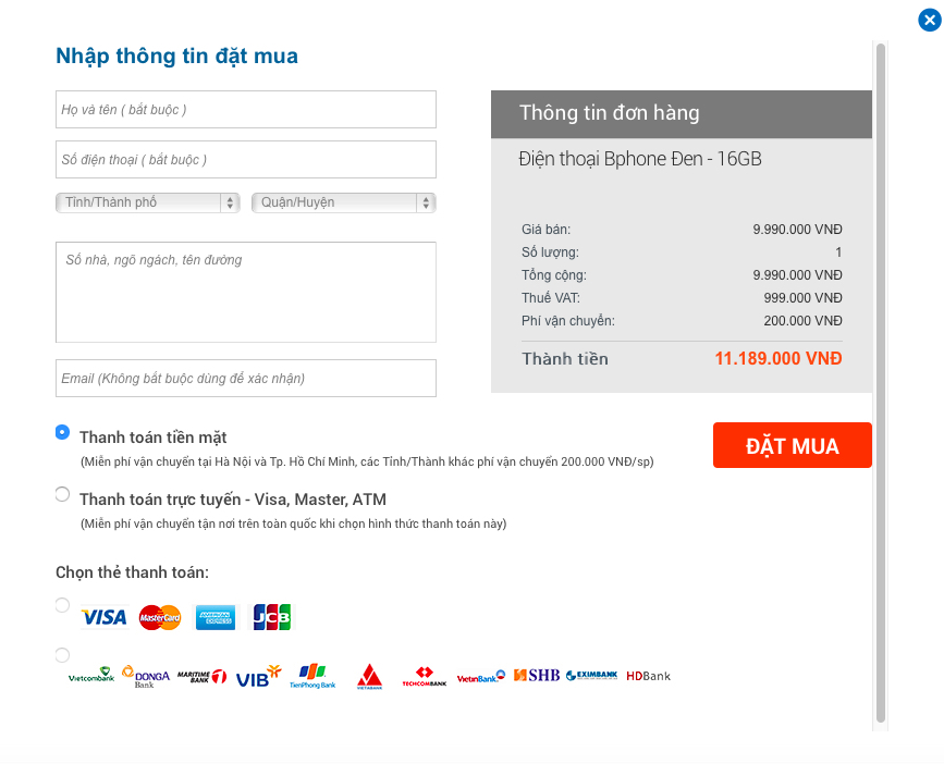 Quá trình xác nhận thông tin