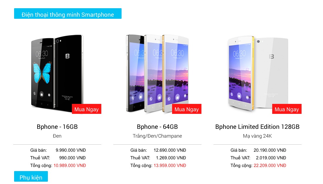 Doanh thu đợt đầu của Bphone ‘thật không thể tin được’