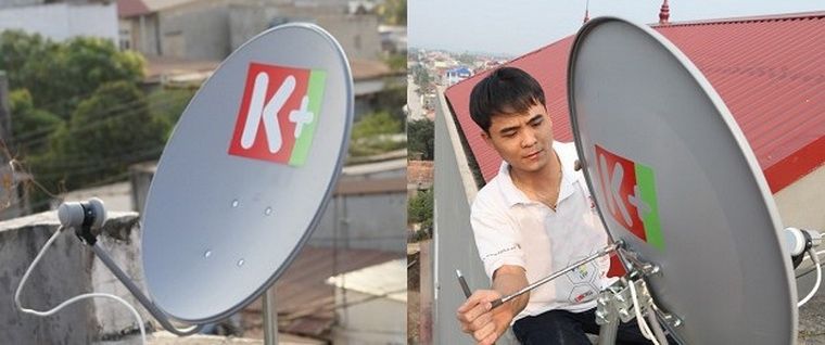 Kiểm tra lắp đặt và xoay chảo thu để chọn hướng cho tín hiệu tốt nhất Kiểm tra lắp đặt và xoay chảo thu để chọn hướng cho tín hiệu tốt nhất