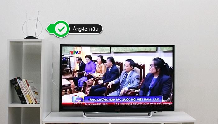 Sử dụng ăng-ten để thu tín hiệu Sử dụng ăng-ten để thu tín hiệu