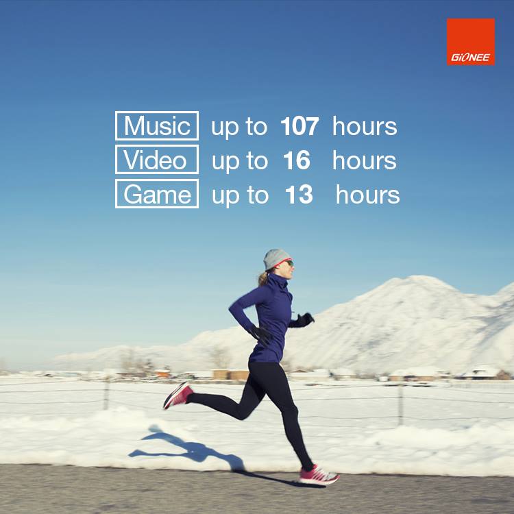 Gionee Marathon M4 có pin cực tốt