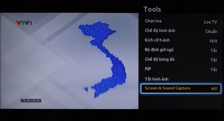 Tính năng ghi âm chương trình truyền hình đã được bật Cách ghi âm chương trình truyền hình trên tivi Samsung 2014 > Tính năng ghi âm chương trình truyền hình đã được bật
