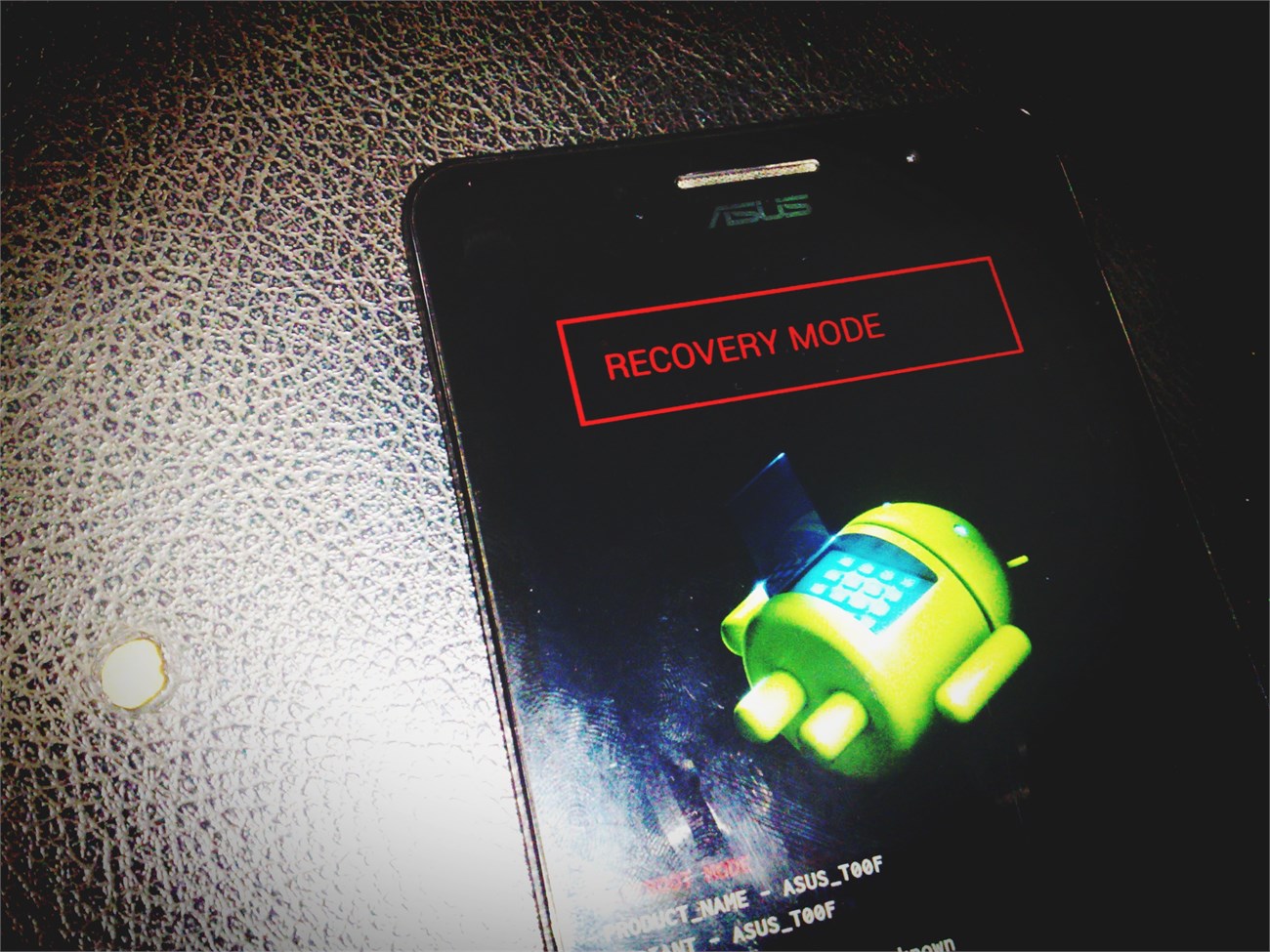 Recovery Mode trên Zenfone 6