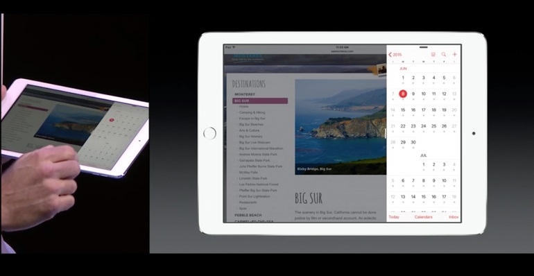 Chế độ Split View