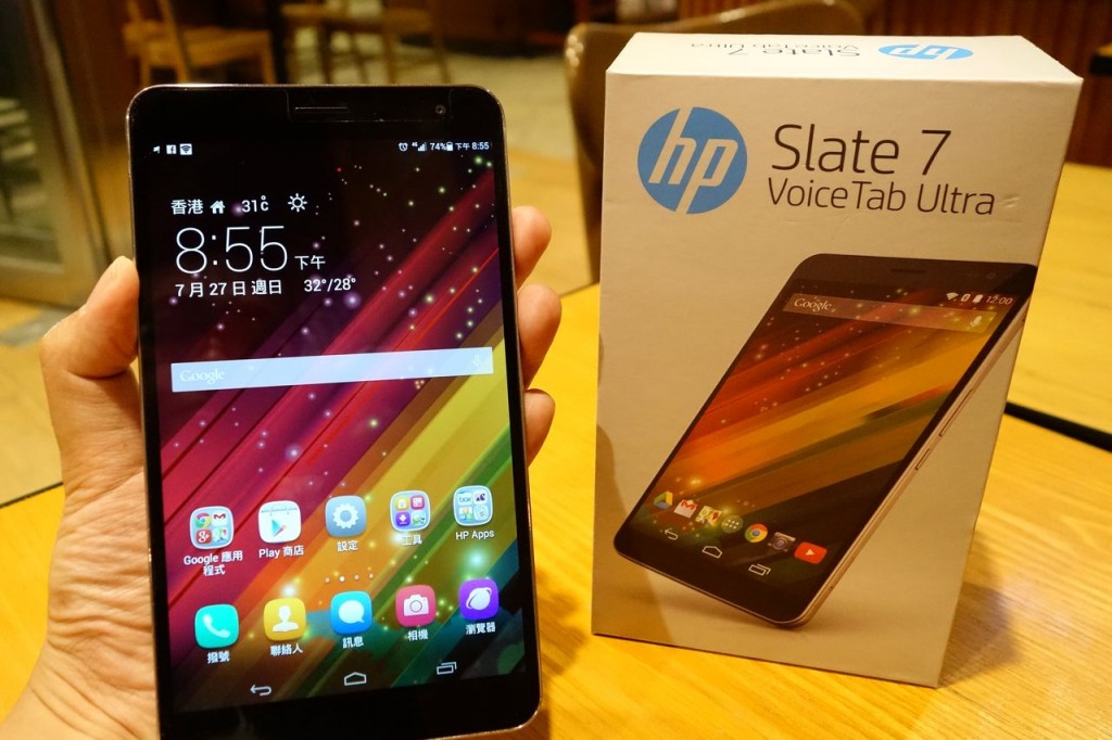 HP Slate 7 VoiceTab Ultra có chip Hisilicon