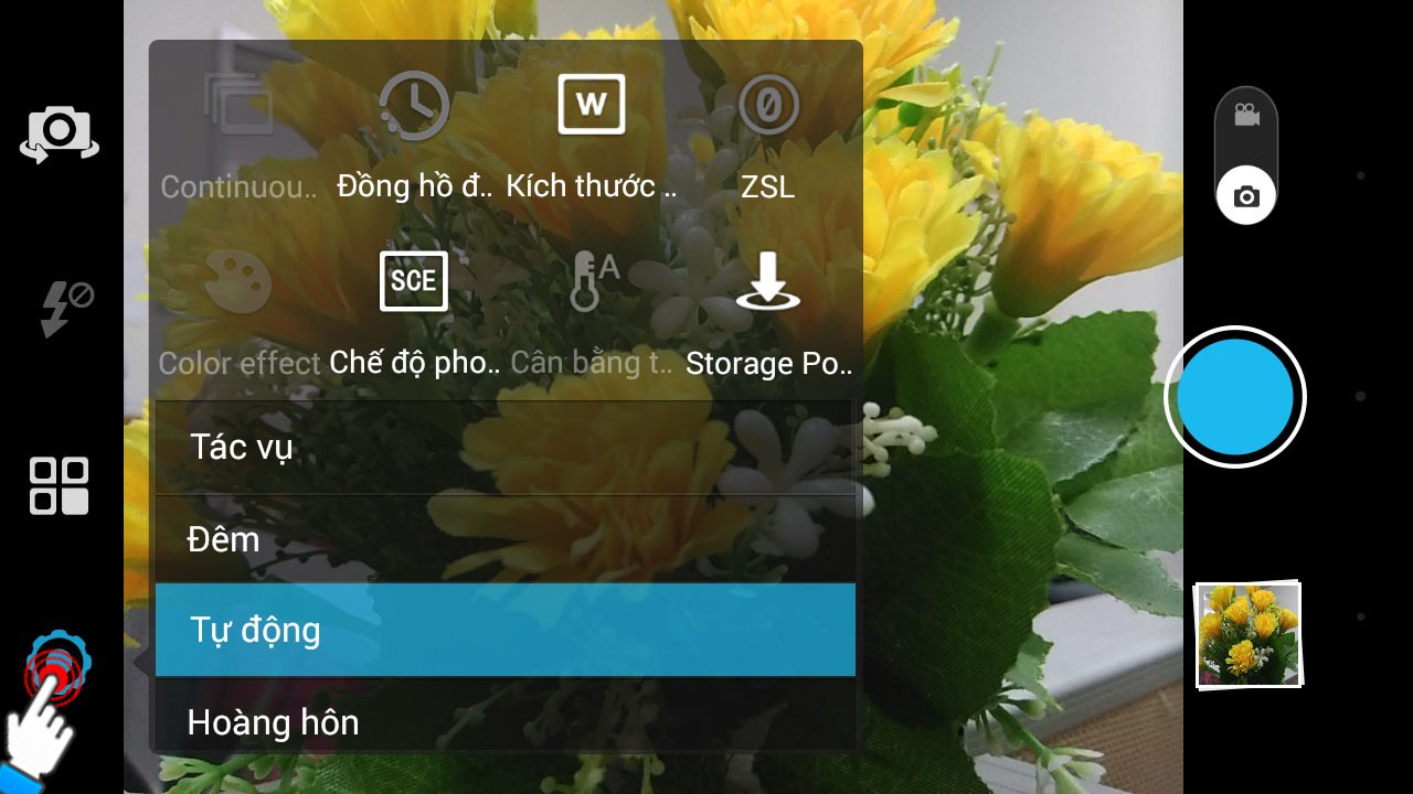 Chế độ chụp Chế độ chụp