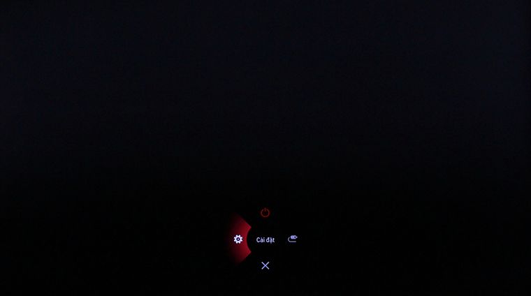 Cách khôi phục cài đặt gốc tivi thông minh LG bằng phím cơ > Chọn Tùy chọn