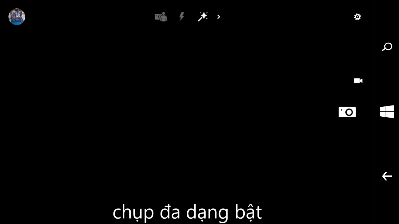 Tính năng chụp đa dạng Tính năng chụp đa dạng