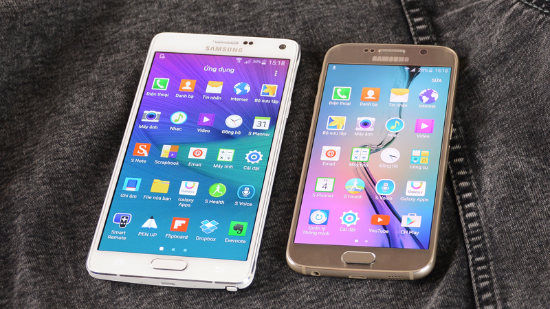 So Sánh Samsung Galaxy Note 4 Và Galaxy S6 | Thegioididong