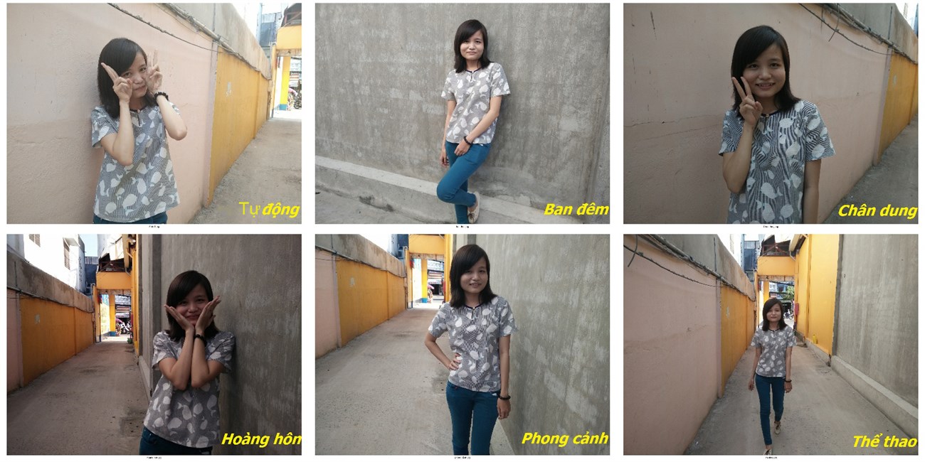 Các chế độ chụp