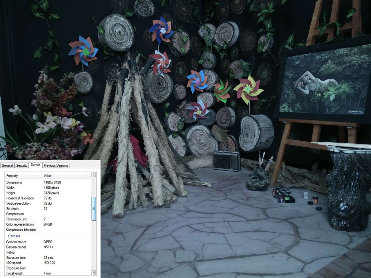 Phơi sáng 32 giây