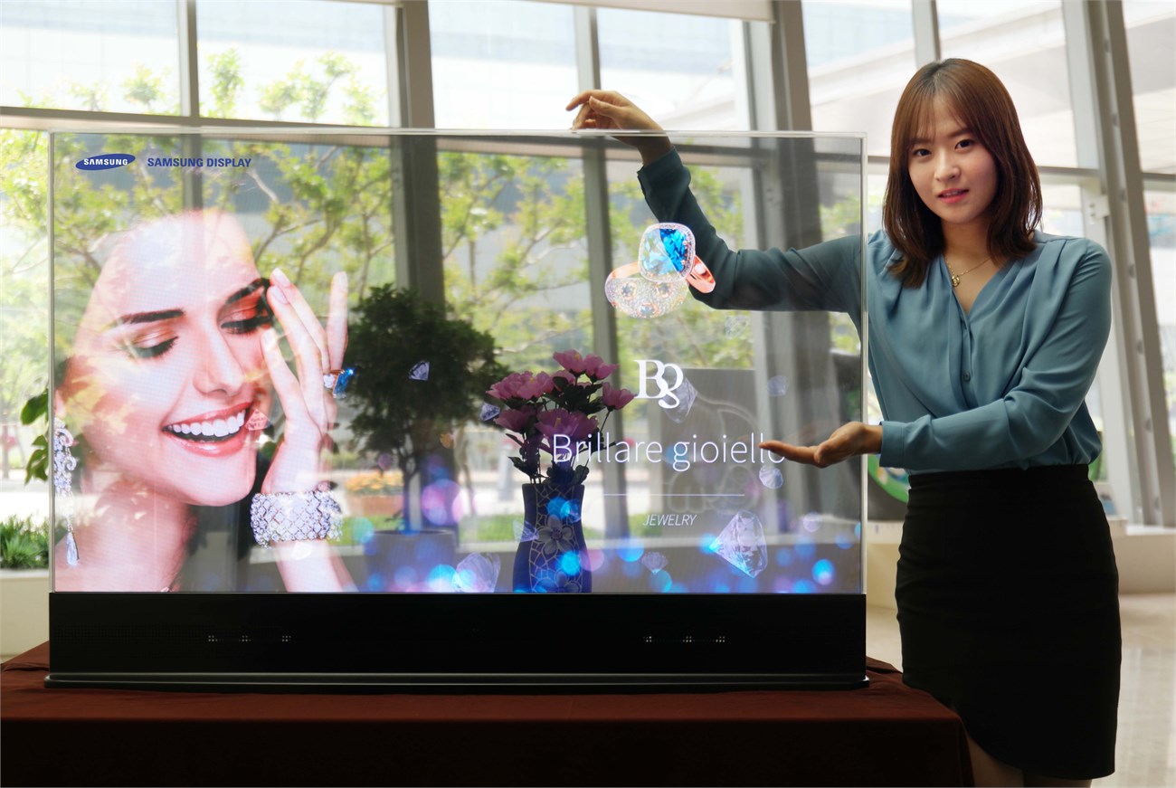 Màn hình gương OLED thông minh của Samsung có kích thước 55 inch