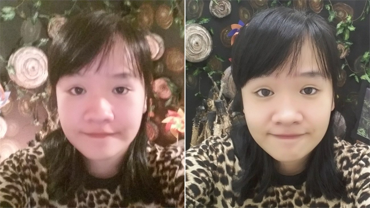 2 điều kiện ánh sáng khác nhau