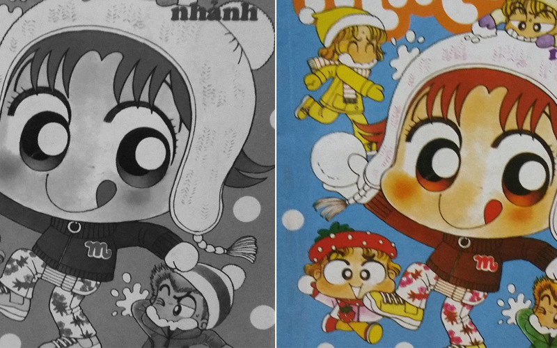 Chỉnh sửa hiệu ứng màu sắc 