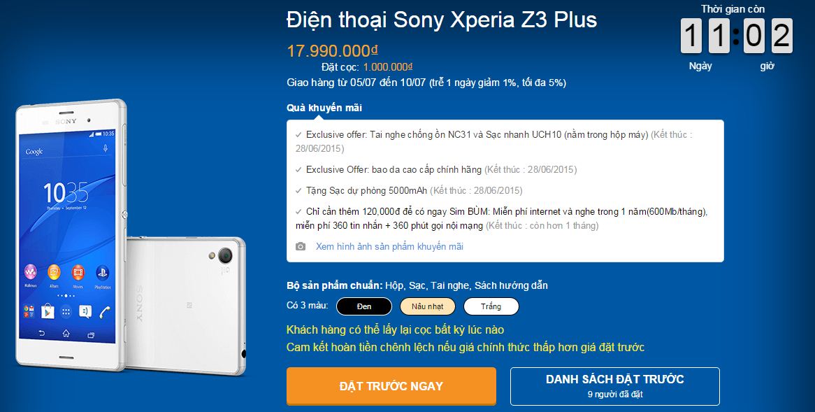 Xperia Z3 Plus Xperia Z3 Plus