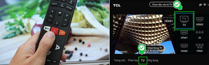 Hướng dẫn cách dò kênh trên smart tivi TCL đơn giản và nhanh nhất > Cách Dò kênh trên smart tivi TCL