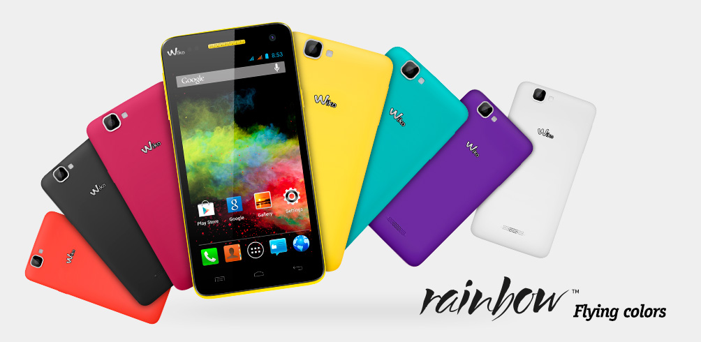 Wiko Rainbow rực rỡ với 7 sắc cầu vồng