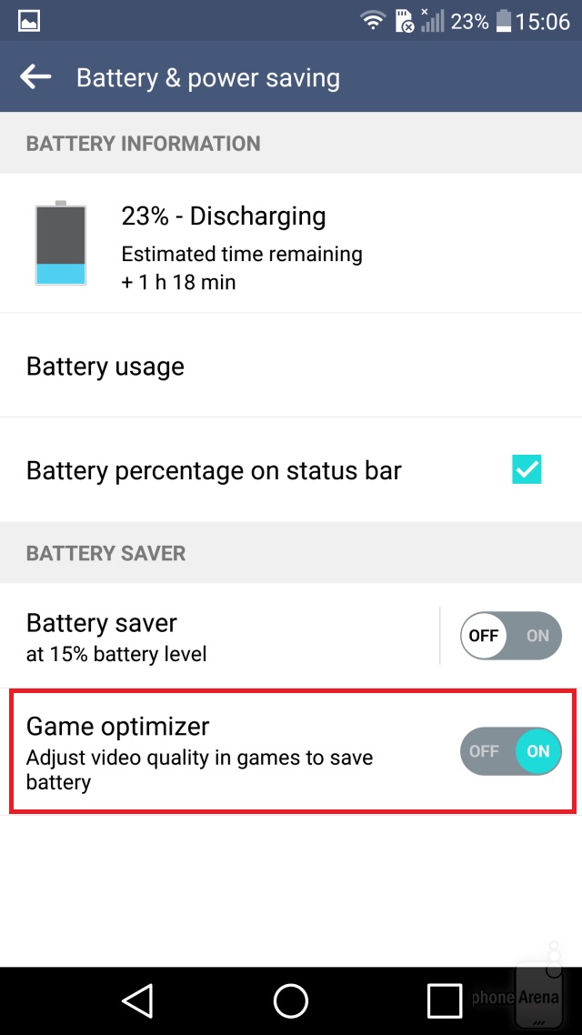 Kích hoạt Game optimizer Kích hoạt Game optimizer