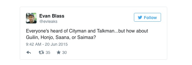 Tên mã loạt sản phẩm mới chạy Windows 10 Mobile