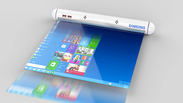 Samsung Flexible Roll