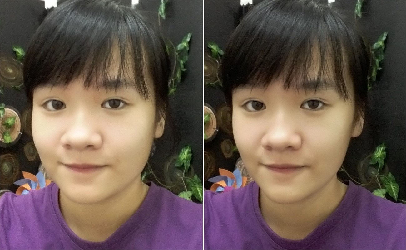 So sánh ảnh chỉnh hiệu ứng