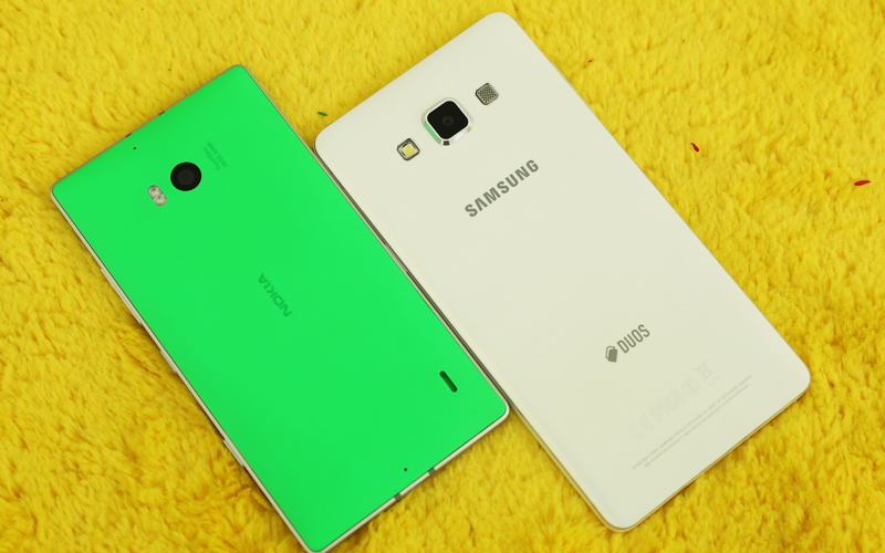 So sánh Nokia Lumia 930 và Samsung Galaxy A7 So sánh Nokia Lumia 930 và Samsung Galaxy A7
