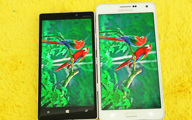 So sánh Nokia Lumia 930 và Samsung Galaxy A7 So sánh Nokia Lumia 930 và Samsung Galaxy A7