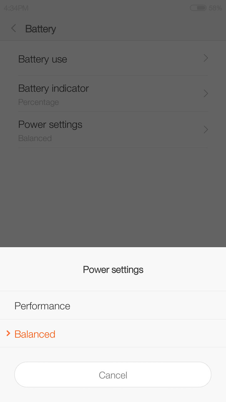 Chế độ tiết kiệm pin Chế độ tiết kiệm pin