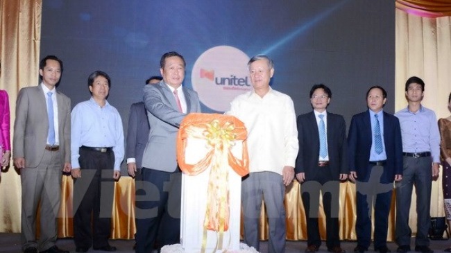 Lễ ra mắt mạng 4G ở Lào Lễ ra mắt mạng 4G ở Lào