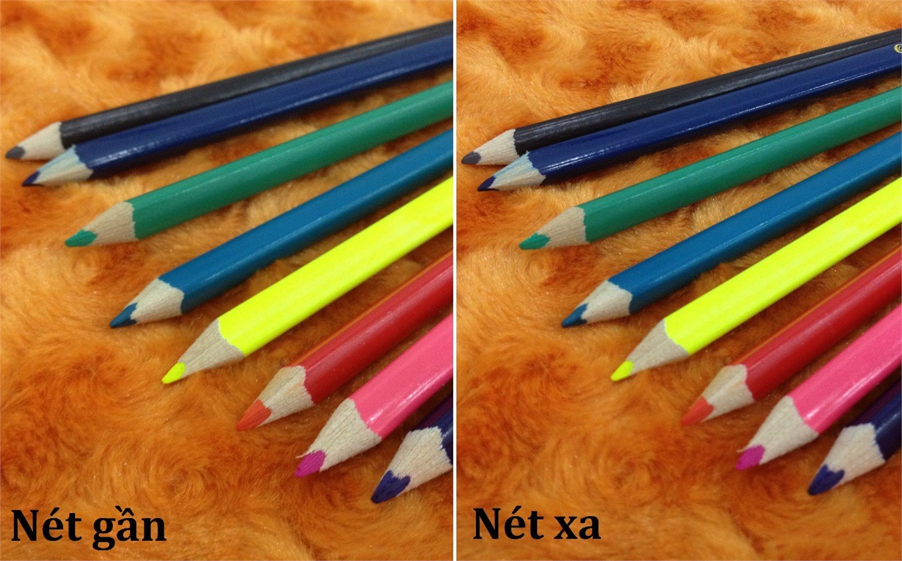 Khả năng lấy nét của máy khá tốt