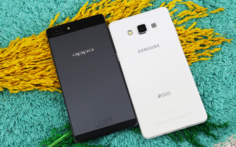 So sánh Oppo R5 và Samsung Galaxy A7