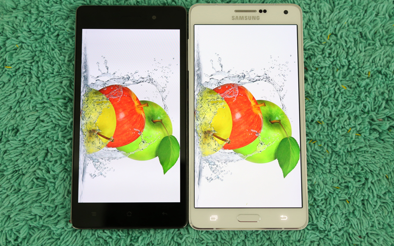So sánh Oppo R5 và Samsung Galaxy A7