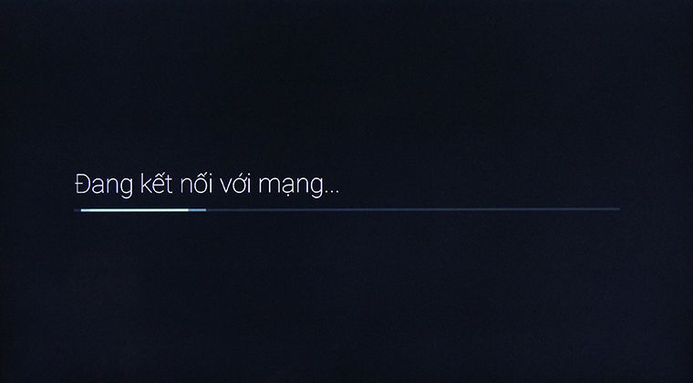 Cách kết nối mạng trên Android tivi Sony 2015 > Tivi đang kết nối wifi