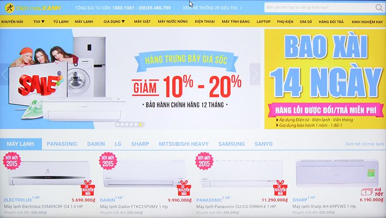 Cách kết nối mạng trên Android tivi Sony 2015 > …để truy cập trang web bất kì.