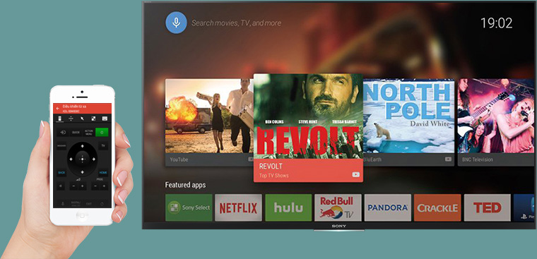 Cách điều khiển Android Tivi Sony bằng điện thoại qua TV SideView