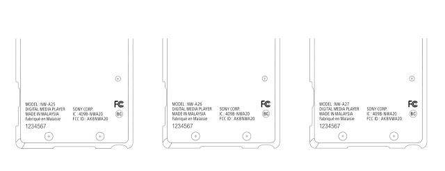 Sony Walkman A25, A26, A27 bị FCC ghi nhận