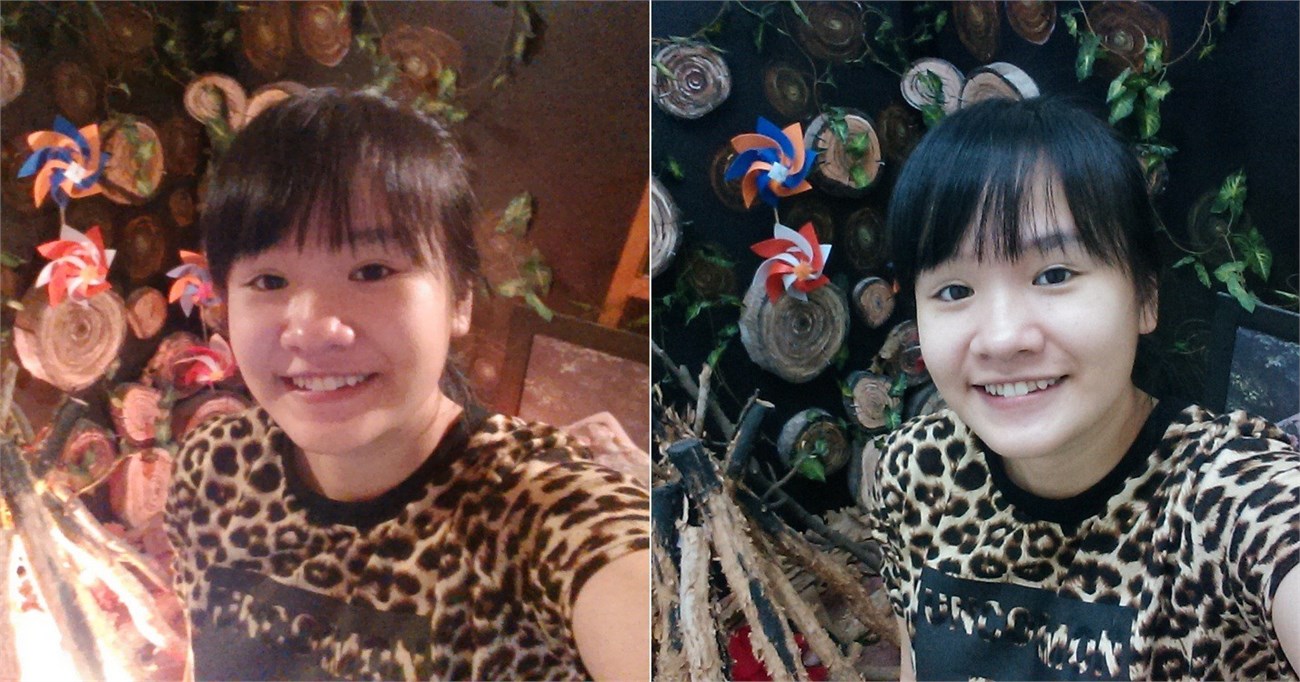 Trong hai điều kiện ánh sáng 