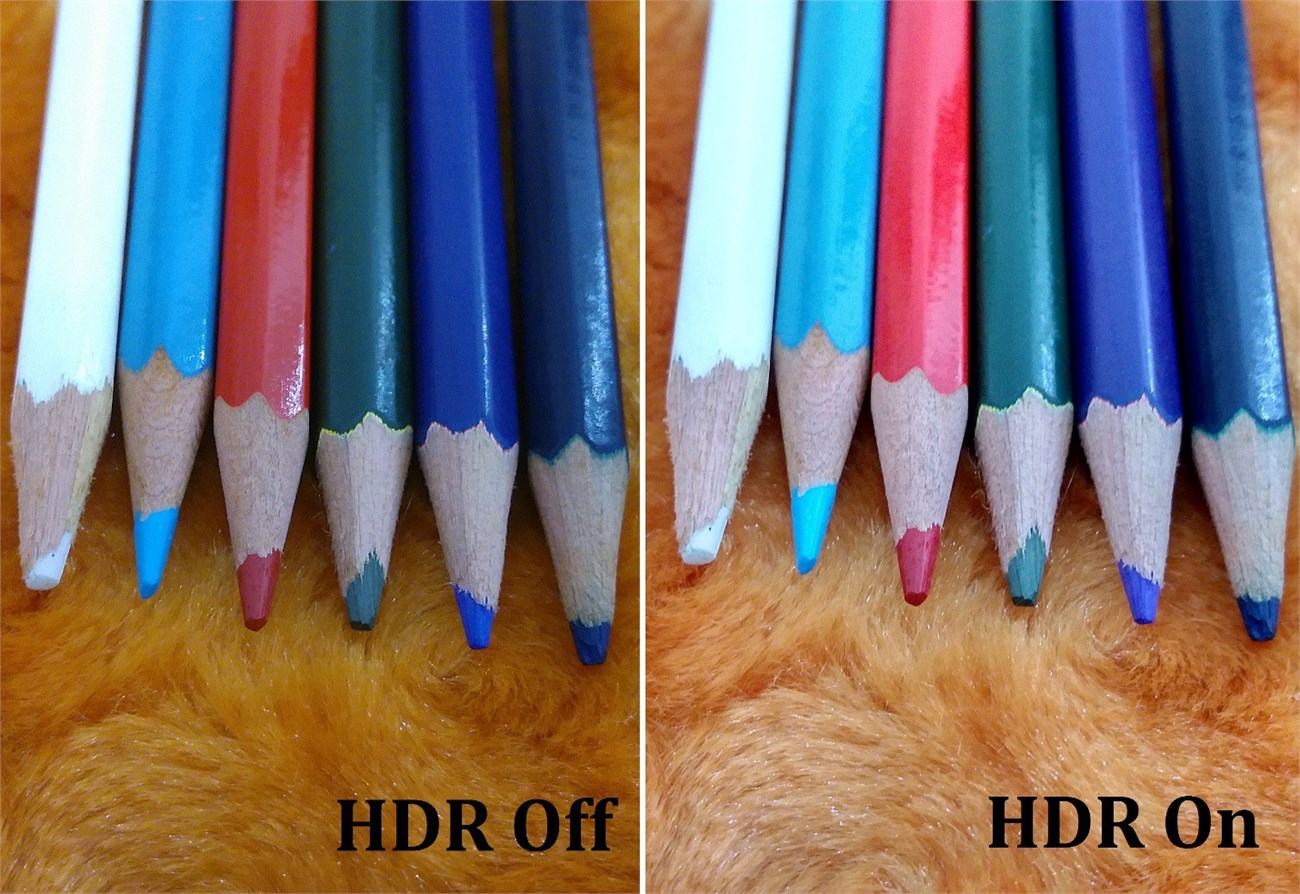 Chất lượng ảnh HDR 