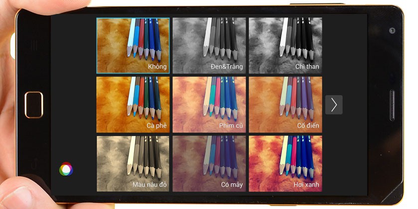 Tính năng chụp hiệu ứng