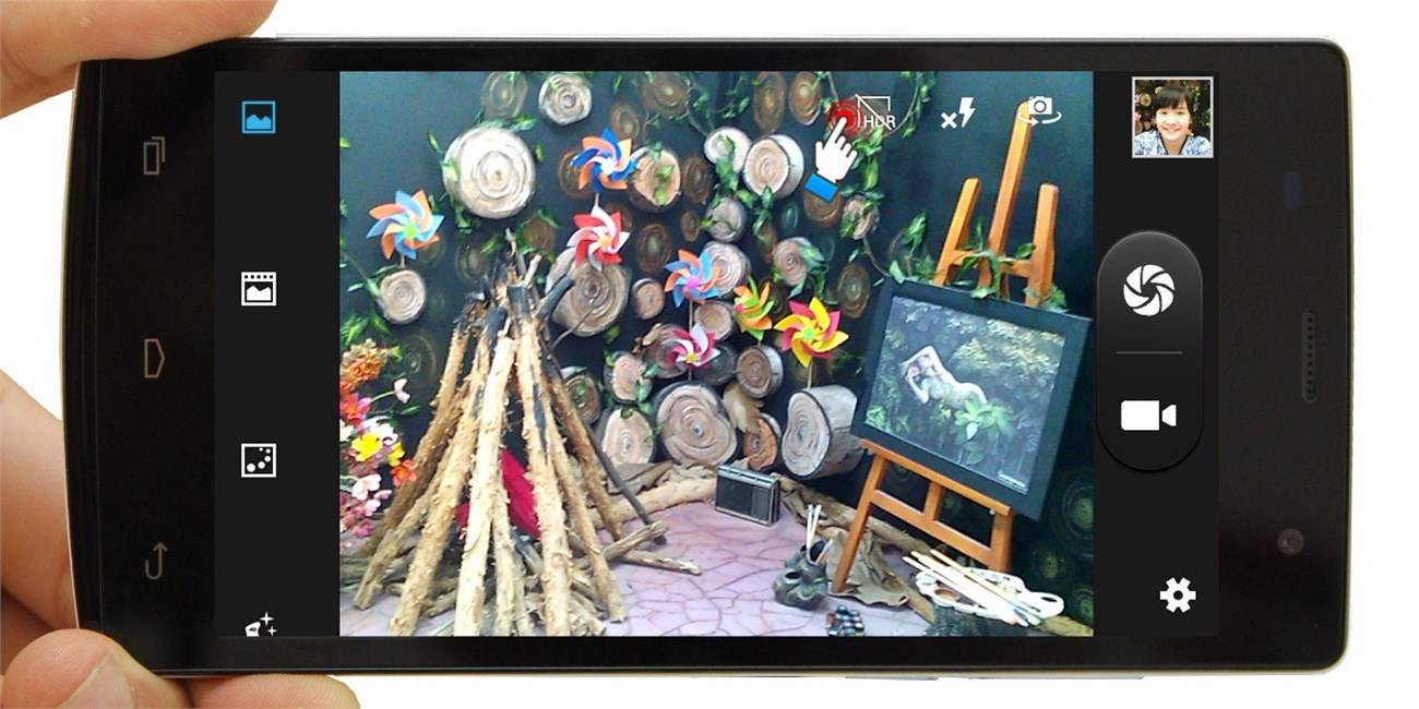 Vào phần cài đặt chọn HDR Vào phần cài đặt chọn HDR