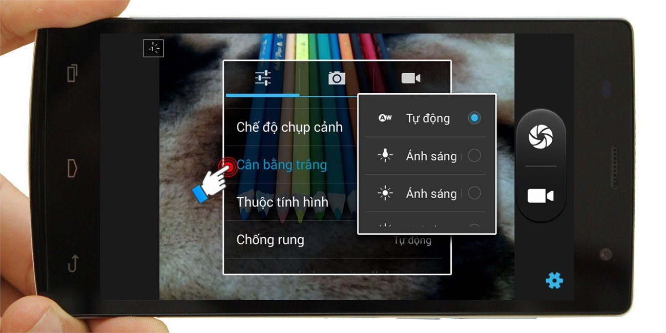 Một số hiệu ứng cân bằng trắng Một số hiệu ứng cân bằng trắng