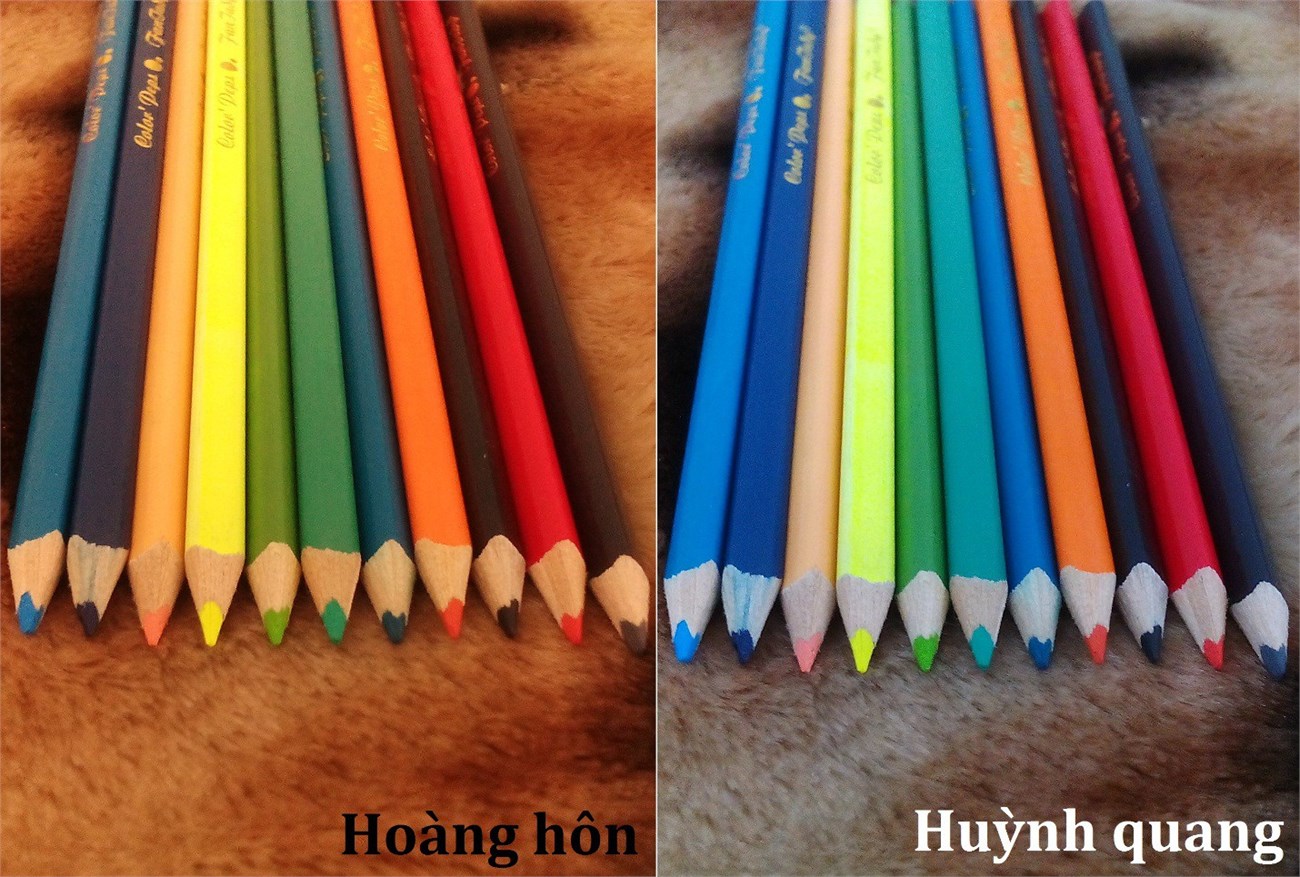 Hiệu ứng chụp bóng tối và hoàng hôn Hiệu ứng chụp bóng tối và hoàng hôn