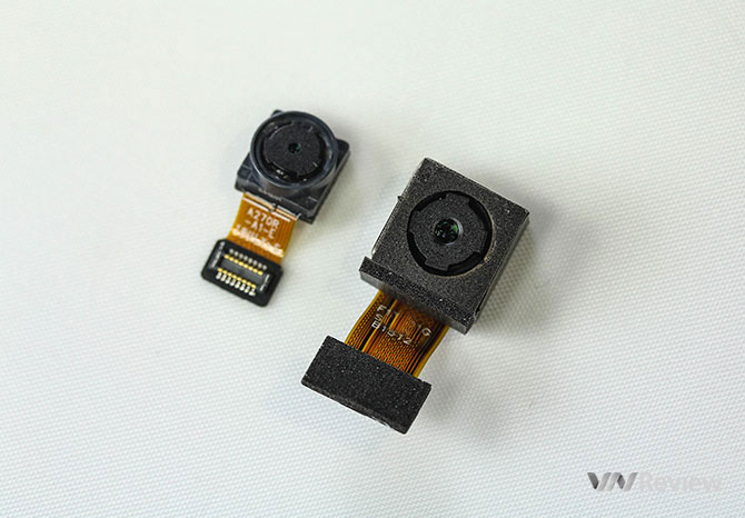 Cảm biến Bphone trong bài của Vnreview