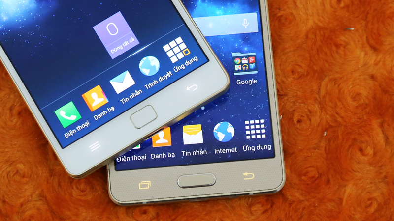 So sánh Samsung Galaxy A5 và Pantech Vega Iron 2